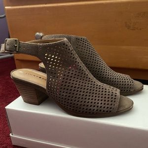 Lucky Brand Peep Toe Shoe